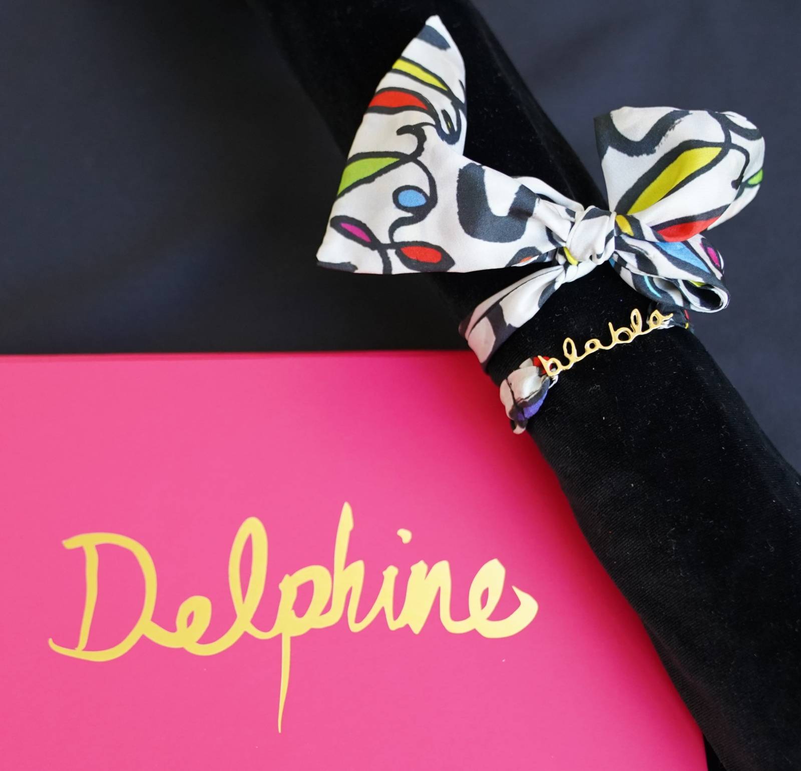 Golden blabla bracelet and necklace - Delphine Boël