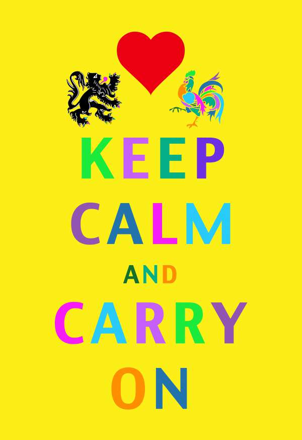 KEEP CALM AND CARRY ON - Delphine Boël